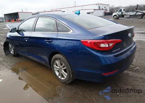2017 Hyundai Sonata Se z USA, uszkodzony, nr VIN 5NPE24AF4HH480424